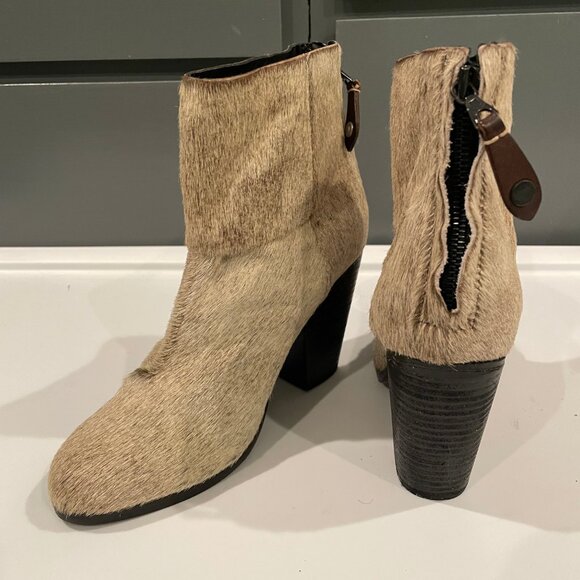 Rag & Bone Fur Ankle Boots (US 9) - Picture 3 of 5